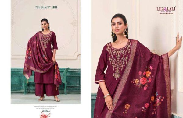 lily & lali nargis series 25001-25006 roman butti wholesale suit - Image 10