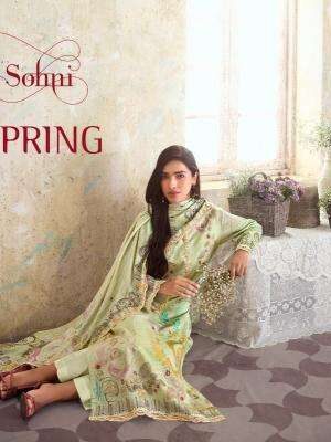 sohni spring vol 14 series 211-214 linen wholesale suit