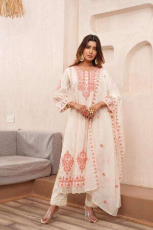 Anarkali concept cotton readymade wholesale suit