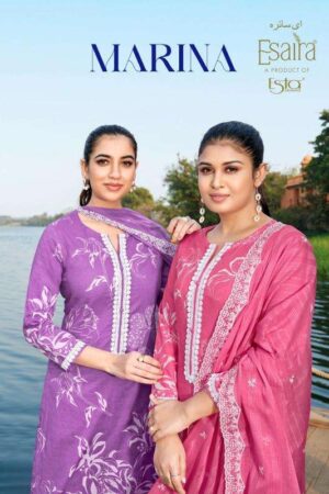 Esaira marina series 2001-2008 cotton wholesale suit