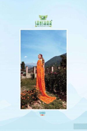 Sanskar tex sadhna series 51001-51008 georgette wholesale saree