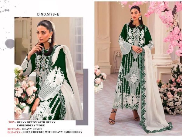 5178 ADEGHJ REYON COTTON HEAVY EMBROIDERED wholesale suit - Image 2