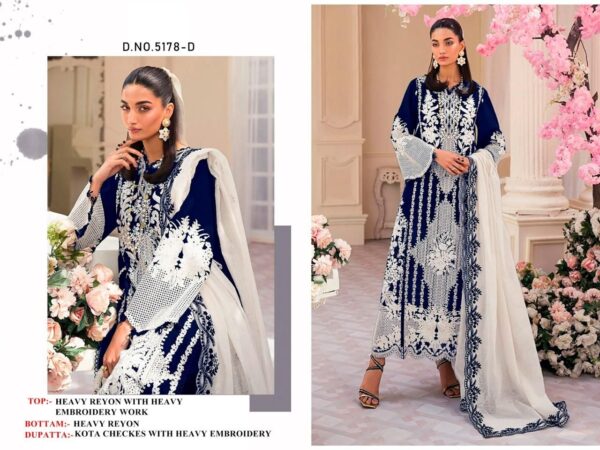 5178 ADEGHJ REYON COTTON HEAVY EMBROIDERED wholesale suit - Image 3