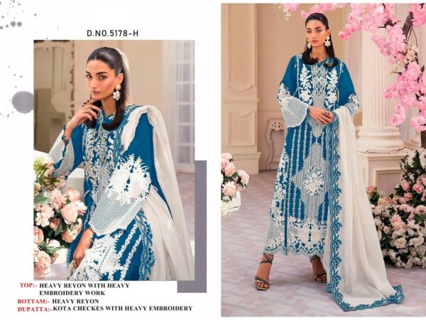 5178 ADEGHJ REYON COTTON HEAVY EMBROIDERED wholesale suit - Image 5