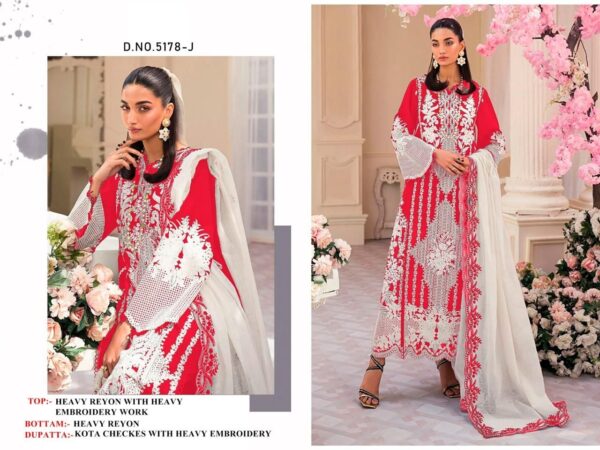 5178 ADEGHJ REYON COTTON HEAVY EMBROIDERED wholesale suit - Image 6