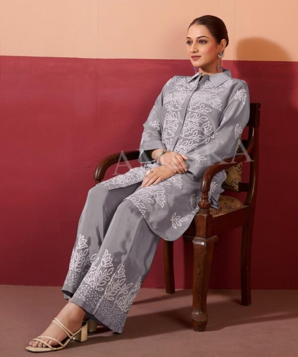 ambika kurti khushi natural crape combo wholesale co-ord sets - Image 17