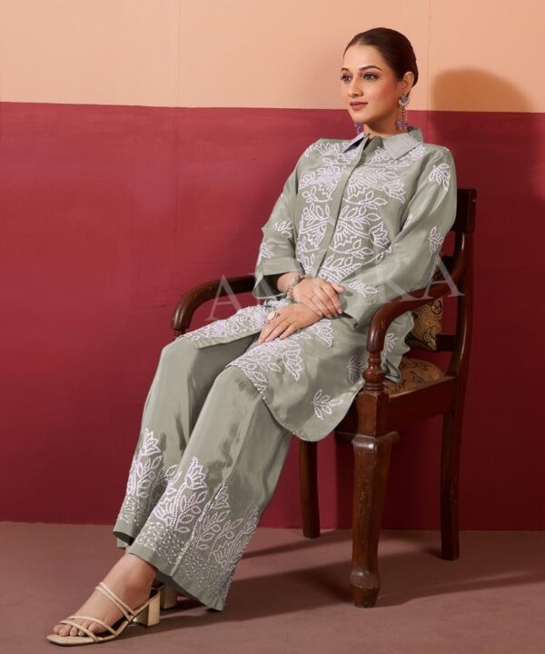 ambika kurti khushi natural crape combo wholesale co-ord sets - Image 18