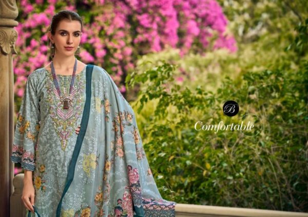 belliza naira vol 107 series 853001-853008 cotton wholesale suit - Image 2