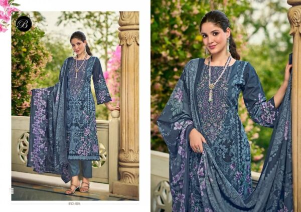 belliza naira vol 107 series 853001-853008 cotton wholesale suit - Image 7