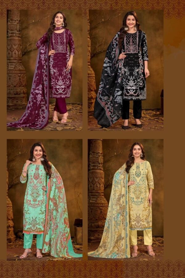 bipson prints gulnaaz 5003 cotton wholesale suit - Image 2