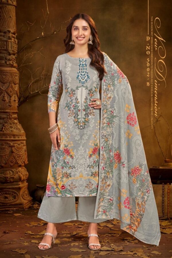 bipson prints gulnaaz 5003 cotton wholesale suit - Image 15