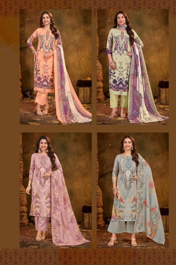 bipson prints gulnaaz 5003 cotton wholesale suit - Image 7