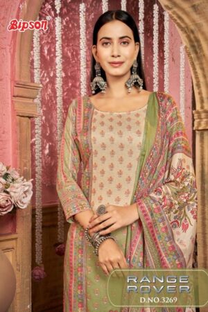 bipson prints range rover 3269 viscose muslin wholesale suit