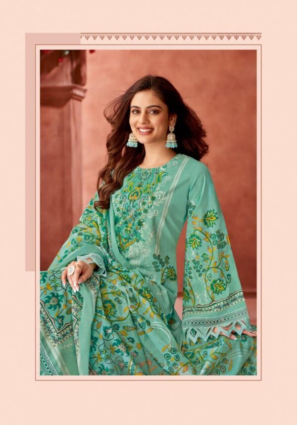 jash bin elaf series 2001-2010 pure cotton wholesale suit - Image 2