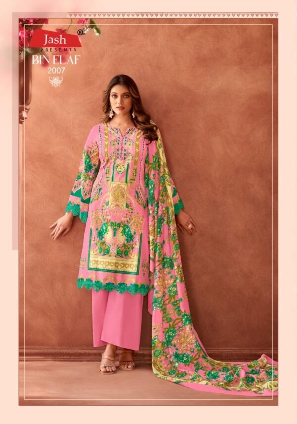 jash bin elaf series 2001-2010 pure cotton wholesale suit - Image 12