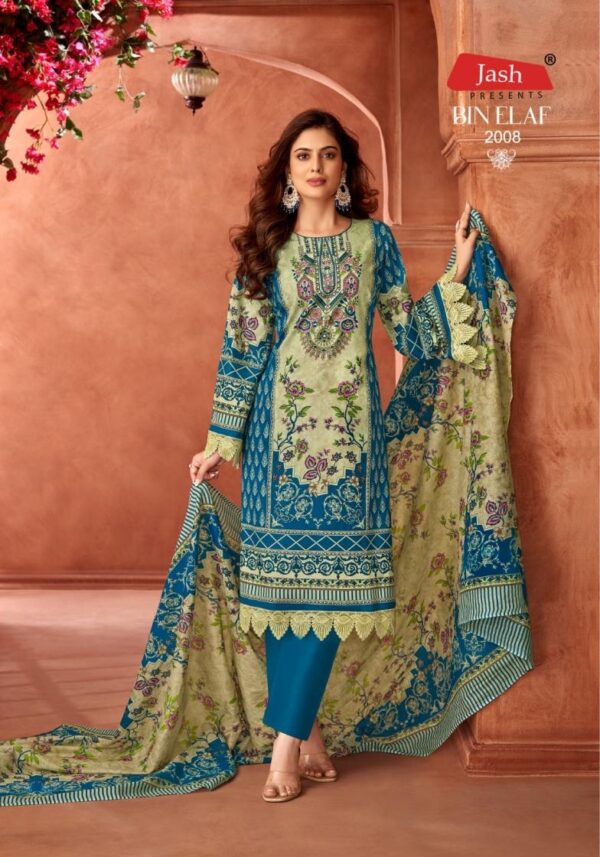 jash bin elaf series 2001-2010 pure cotton wholesale suit - Image 13