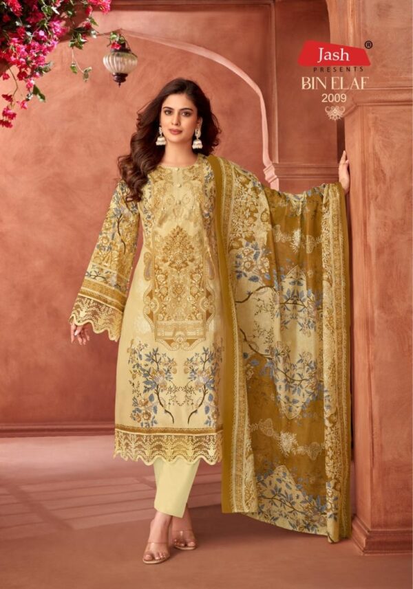 jash bin elaf series 2001-2010 pure cotton wholesale suit - Image 14