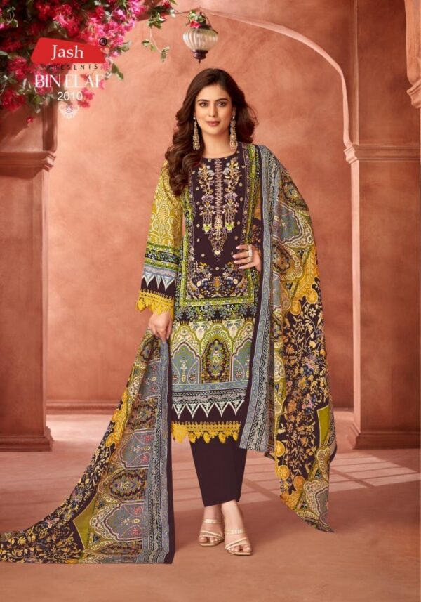 jash bin elaf series 2001-2010 pure cotton wholesale suit - Image 16