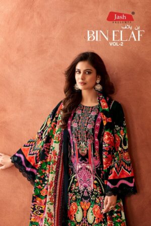 jash bin elaf series 2001-2010 pure cotton wholesale suit