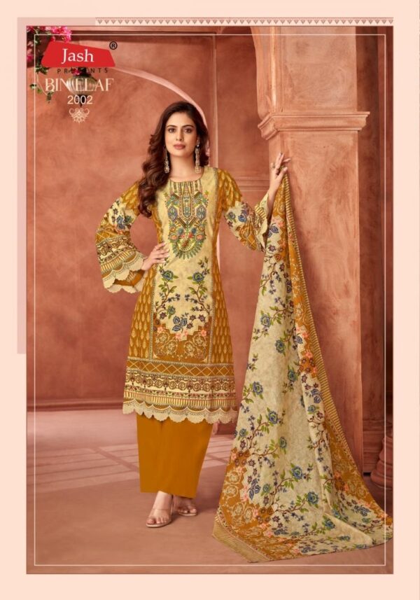 jash bin elaf series 2001-2010 pure cotton wholesale suit - Image 4
