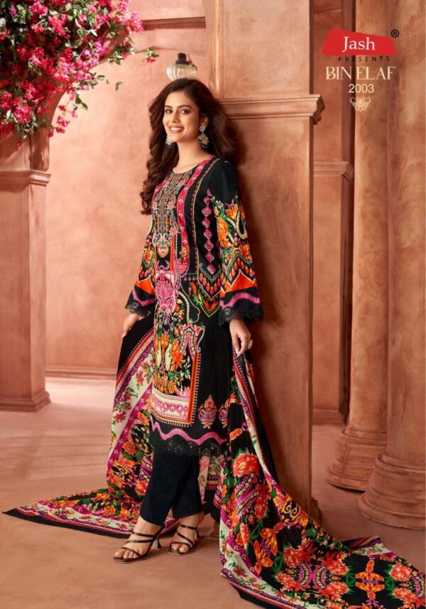 jash bin elaf series 2001-2010 pure cotton wholesale suit - Image 5