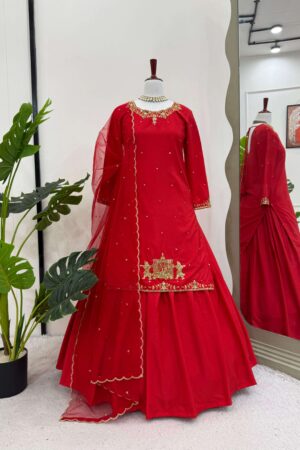 JINAAM 5874 Natural crep silk wholesale suit