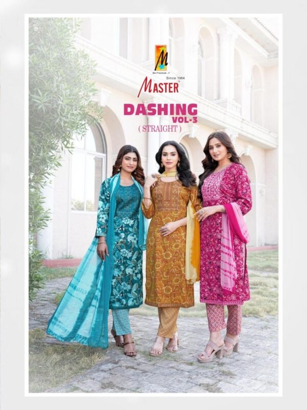 master dashing vol 3 series 301-308 capsule print wholesale suit - Image 9