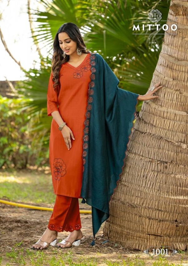 mittoo elite series 1001-1006 viscose weaving wholesale suit - Image 3