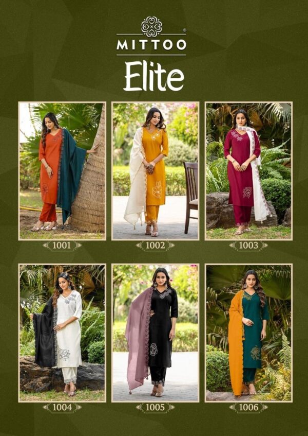 mittoo elite series 1001-1006 viscose weaving wholesale suit - Image 4