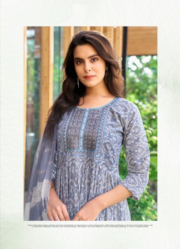 poonam rithika series 1001-1006 capsule foil print wholesale suit - Image 11