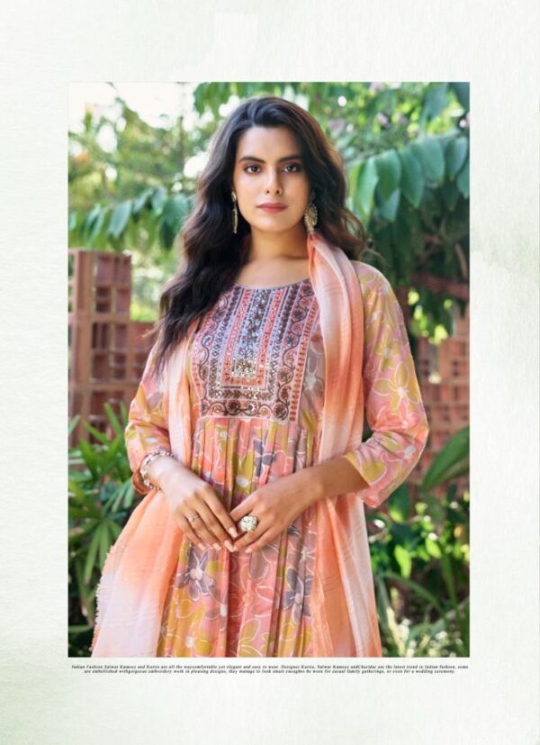 poonam rithika series 1001-1006 capsule foil print wholesale suit - Image 16