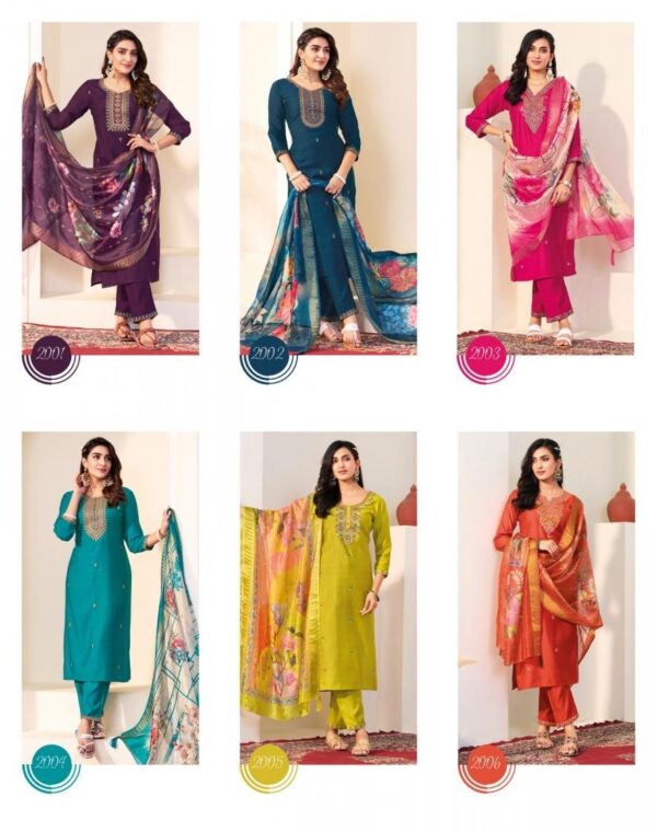 radhika lifestyle scarlet vol 2 series 2001-2006 VERTICAN SILK wholesale suit - Image 8