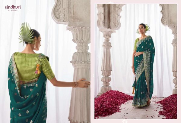 Kimora Anokhi x Asiana Kora Silk wholesale saree - Image 2