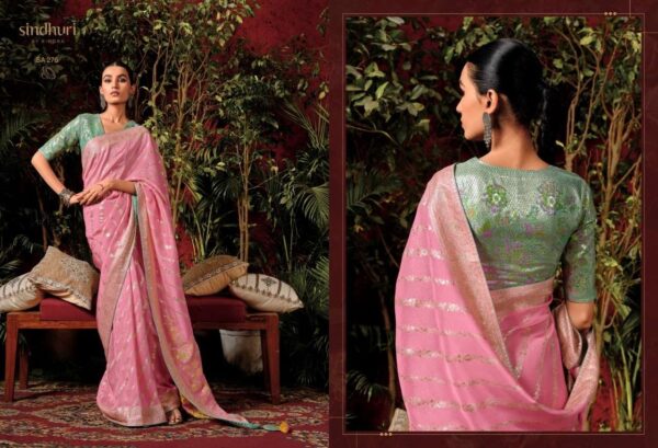 Kimora Anokhi x Asiana Kora Silk wholesale saree - Image 11