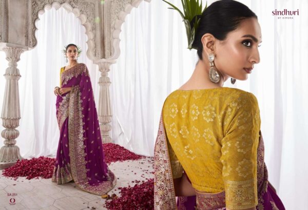 Kimora Anokhi x Asiana Kora Silk wholesale saree - Image 3