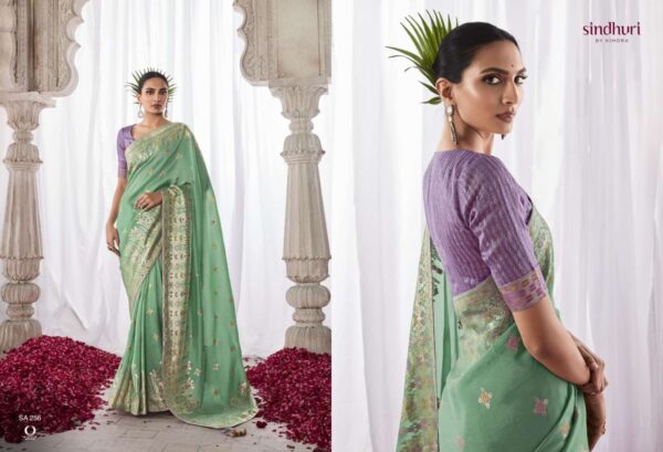 Kimora Anokhi x Asiana Kora Silk wholesale saree - Image 6