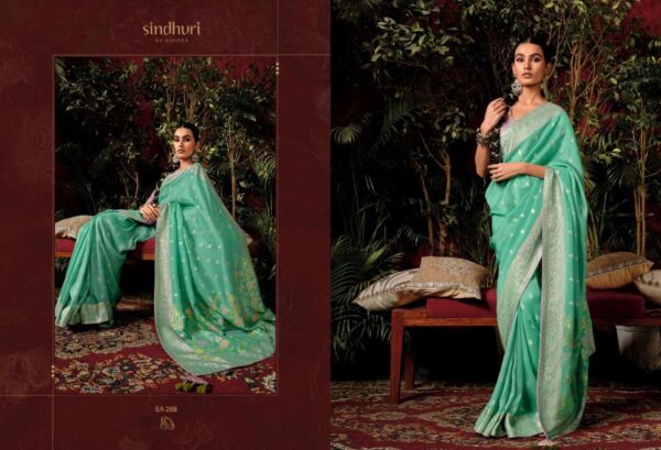 Kimora Anokhi x Asiana Kora Silk wholesale saree - Image 7
