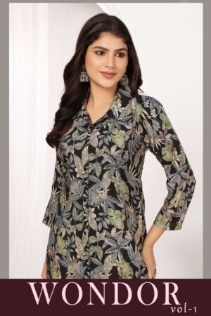 WONDOR VOL-1 Premium Riyon wholesale Co-ord set