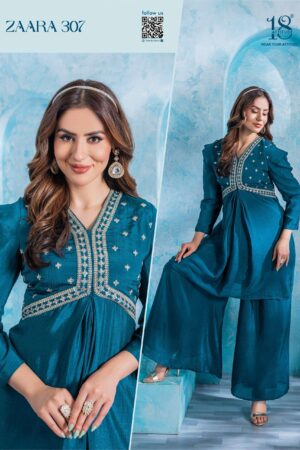 ZAARA VOL.03 PURE CHINNON WITH LINING wholesale kurti